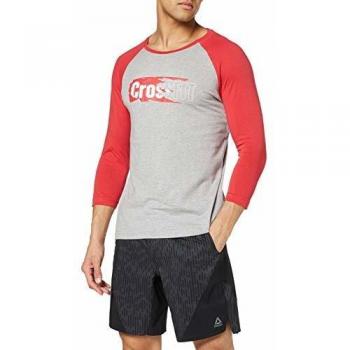 Reebok Camiseta Manga Larga RC Sticker Rip Raglan Multicolor