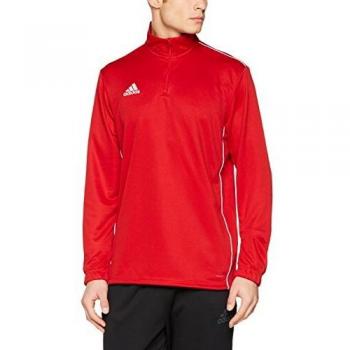 Adidas Core 18 Long Sleeve Performance Tee Red/White XL Male