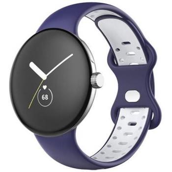 Bracelet Silicone Souple Avizar pour Google Pixel Watch
