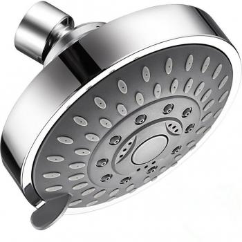 Pomme de douche réglable 4 pouces, haute pression, 5 modes – robinet salle de bain – pièce n°3