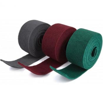 HBM Polissage Roller Clean & Finish AO 115 mm × 5 m K120 Green