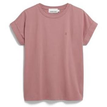 Camiseta 'IDAA' malva para mujer de Armedangels