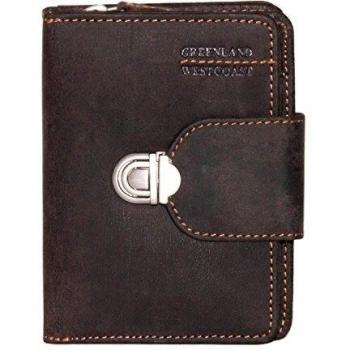 Greenland Westcoast Geldbörse aus Leder 10 cm