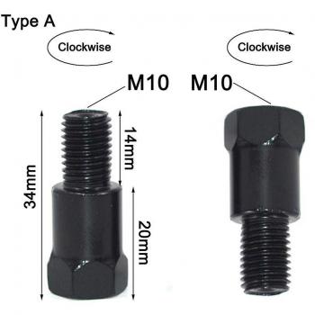 Boulon d’Accentuation Moto 10 mm
