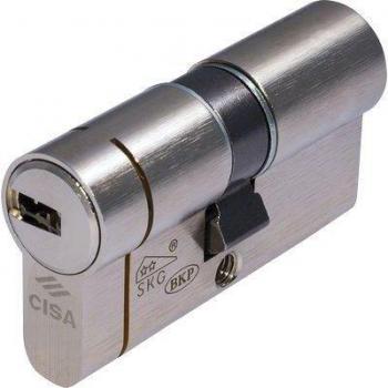 Cilindro Cisa Astral Tekno Pro 90 mm Ottone Nichelato 40+50 mm Chiavi 5+1