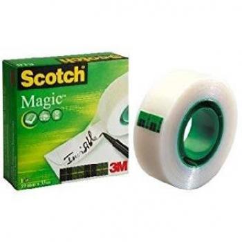 3 M Scotch 810 Magic 19 mm x 33 m, paquete de 24