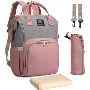 Stilvoller Baby-Wickelrucksack wasserdicht