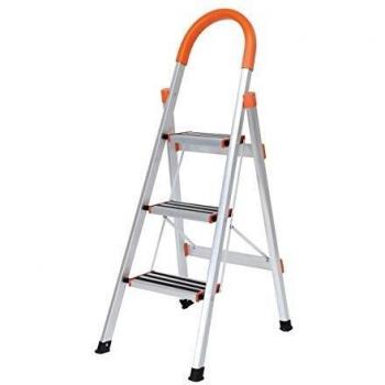Portable 3‑Step Aluminium Kitchen Stair – Foldable Design