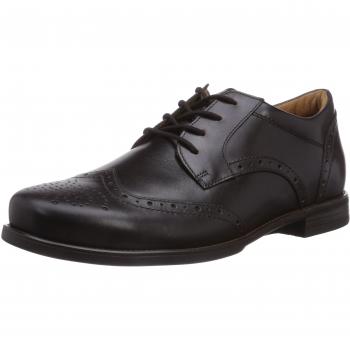 Ganter GREG-G Herren Schnürhalbschuhe, Brogue-Stil, Espresso 2000