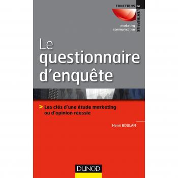 Le questionnaire d'enquête