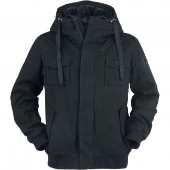 Black Premium EMP Veste Hiver Code du Bataillon – Noir – Hommes M‑5XL