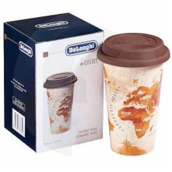 DeLonghi tazza ceramica doppia parete per caffè