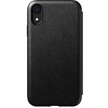 Nomad Tri-Folio Rugged, Custodia per iPhone XR, Nero