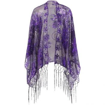 Fleur garniture robe de mariée Cape pour femmes