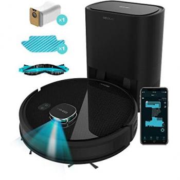 Cecotec Conga 7290 Eternal Home Genesis Robot Aspirador con Base de Autovaciado