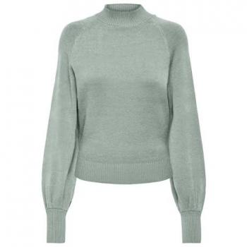 ONLY Stehkragenpullover ONLFRIDA LIFE Aqua Grau Größe XS
