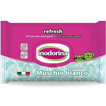 Inodorina toallitas refresh muschio bianco