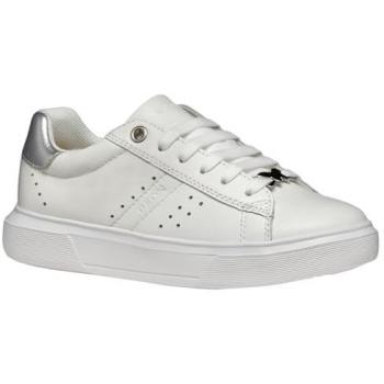 Geox Sneakers J Nettuno Bianco e Argento