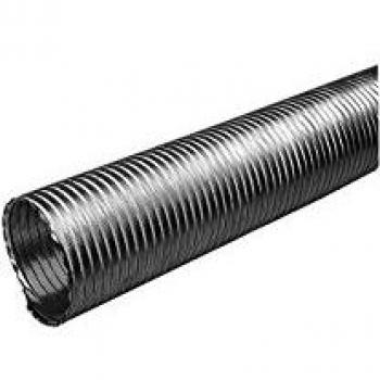 Gaine Aluminium Flexible avec Diamètre de 125mm et Longueur de 3 Mètres, de la Marque Atlantic