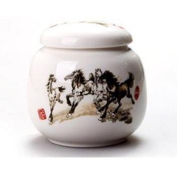 Boîte de rangement en céramique pour thés et épices