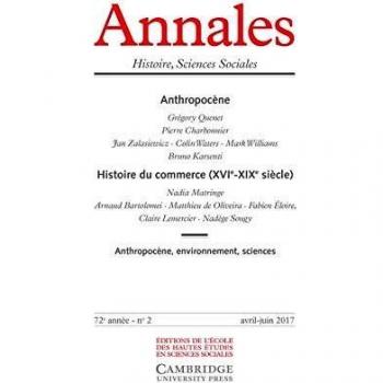Annales histoire sciences sociales 2017/2