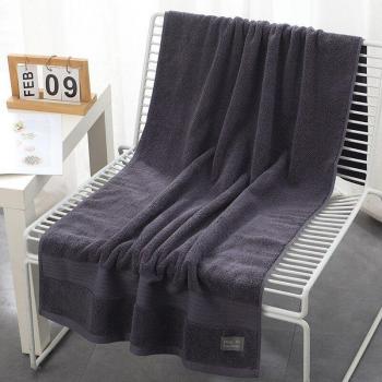 Serviettes de bain en coton doux 70x140cm pour salle de bain et plage