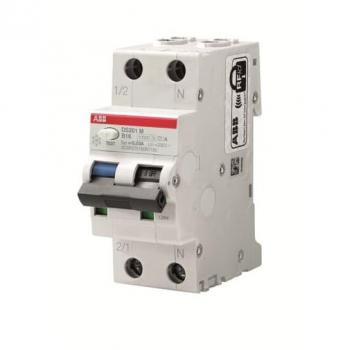 Interruptor automático y diferencial 16A 30mA ABB