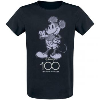 Topolino e Minnie 100 Years of Wonder Shirt Nero Uomo S/M