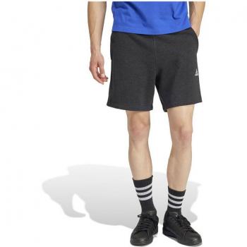 Adidas pantaloni corti sportivi in colore melange nero S