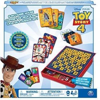 Toy Story 4 6-in-1 Game House by Spin Master