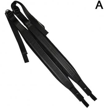 Correas de Cuero PU 16‑120, Estilo Acordeón – Arnés para Música