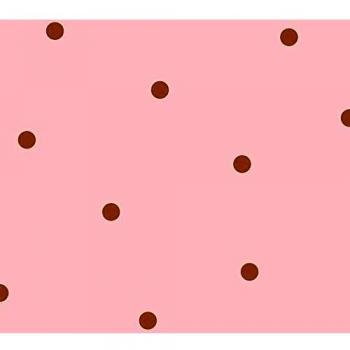 Holden Decor Kids' Dotty Pink Gold Metallic Shimmer Wallpaper