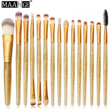 15-Brush Makeup Tool Kit