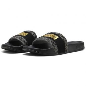 Puma Leadcat 2.0 Tier‑Print Damenzehnsandale – Schwarz – EU38 (US5)