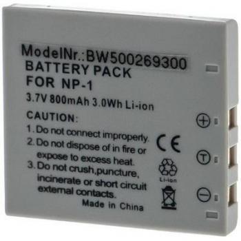 Vhbw 800 mAh Kameraakku für Konica Minolta NP-1