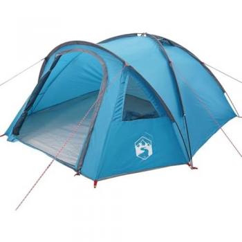 VidaXL Tenda Solaio Blu 308 × 268 × 130 cm Poliestere
