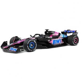 Alpine A524 P. Gasly 2024 Solido 1:18 voiture miniature rose