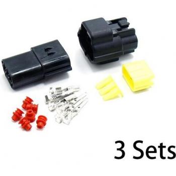 2 Pin 1.8mm Waterproof Connector Kit for Automotive Use