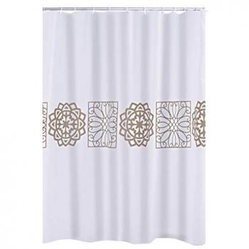 Ridder Duschvorhang Textil Tunis 180x200 cm beige