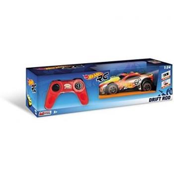 Auto Radiocomandata Hot Wheels Drift Rod Scala 1:24 Per Bambini
