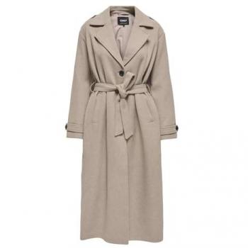 ONLY Langmantel ONLNALINA X-LONG WOOL TRENCHCOAT OTW mit Wolle