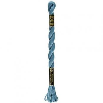 DMC Cotton Perle Thread, Size 5, Deep Peacock Blue, 115 5-807