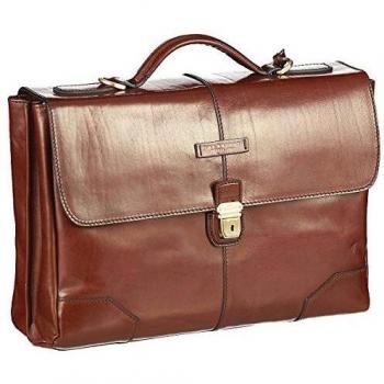 The Bridge Vespucci 40 cm Briefcase for Laptop Brown Leather