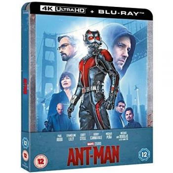 Ant-Man 4K Ultra HD Blu-ray SteelBook Zavvi Zone Free VF