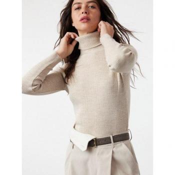 Mädchenfreundlicher Stone Basic Rollkragenpullover – Trendyol Damen M