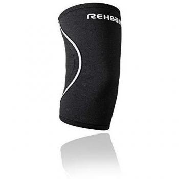 Rehband QD Schützende Ellenbogenbandage, Schwarz, XS