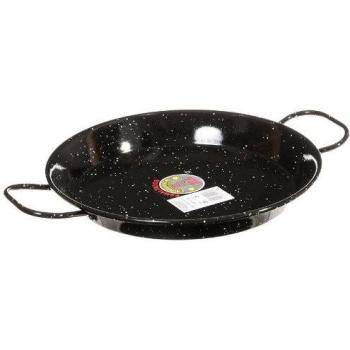 Paellera in Ferro Smaltato con Manici La Ideal Ø 28 cm Garcima