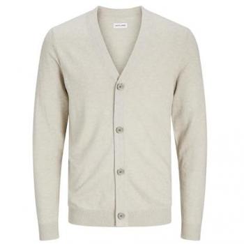 Jack & Jones Einfarbige Herren Strickjacke Emil Melange XS