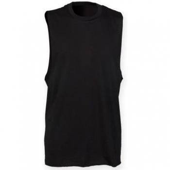 T-shirt Skinni Fit SF232 senza maniche uomo grigio