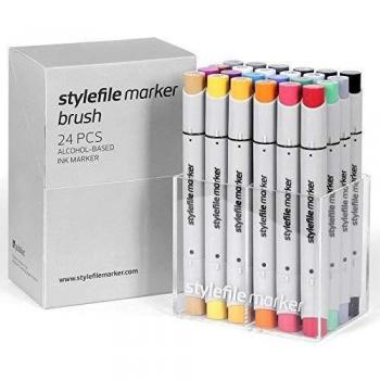Stylefile Malerpinsel Stifte 24er Packung A